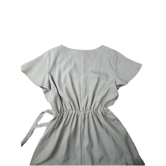 A Beautiful Soul dress women's 14/16 short sleeve Elastic Waist V-neck NEW - Picture 3 of 6